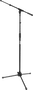 SBG Soporte de Micrófono de Suelo con Base Trípode y Altura Regulable