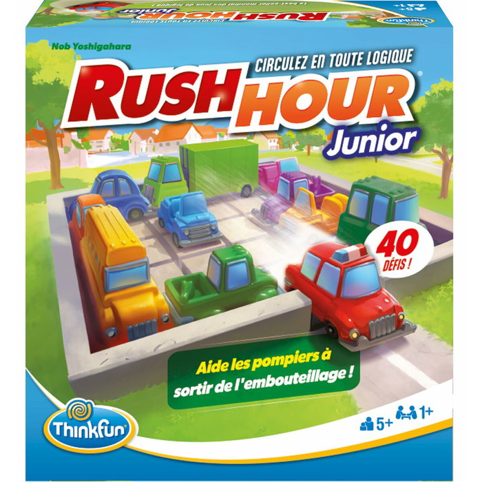 Ravensburger Rush Hour Junior Juego de Lógica con 40 Desafíos Ravensburger Rush Hour Junior Juego de Lógica con 40 Desafíos