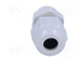 HELU Sello aislante M12 1,5 IP68 gris claro