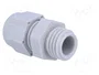 HELU Sello aislante M12 1,5 IP68 gris claro