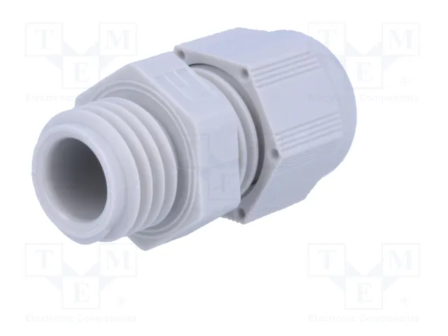 HELU Sello aislante M12 1,5 IP68 gris claro