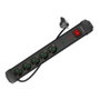 Lanberg Regleta SP1 5 tomas Schuko 1,5 m Negro