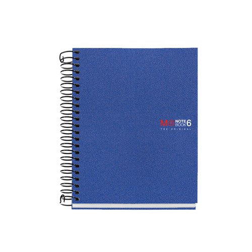 MIQUELRIUS The Original Notebook 6 A6 con tapa de polipropileno, cuadrícula 5x5, Azul (Set de 5) MIQUELRIUS The Original Notebook 6 A6 con tapa de polipropileno, cuadrícula 5x5, Azul (Set de 5)