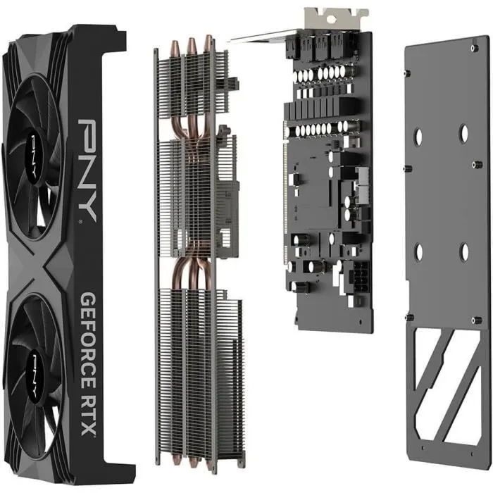 PNY PNY1693114946287 Tarjeta Gráfica GeForce RTX 4060 Ti 16GB VERTO Dual Fan Edition DLSS 3