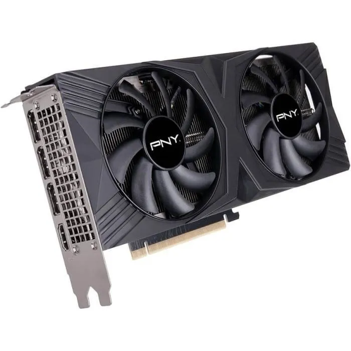 PNY PNY1693114946287 Tarjeta Gráfica GeForce RTX 4060 Ti 16GB VERTO Dual Fan Edition DLSS 3