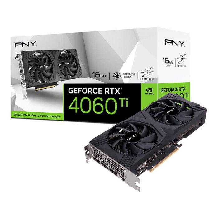 PNY GeForce RTX 4060 Ti VERTO Dual Fan Edition 16GB