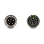 Delock 80543 Cable M12 5 Pin L-Codificado Plug Derecha a Receptáculo 90 Grados PUR Gris para Cadena Portacables 2 Metros