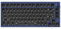 Keychron Lemokey P1P-O1 Teclado Mecánico Inalámbrico 75% Super Red Switch Navy Blue Distribución Polaca