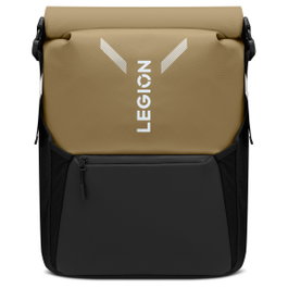 Lenovo Legion GB500 Mochila Gaming 16 Pulgadas (40,64 cm), Compartimento para Portátil, Teclado y Tableta, Resistente al Agua, 25 L, Negro/Amarillo, GX41U39298