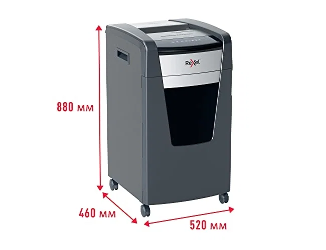 Rexel Momentum Extra XP422+ Destructora de papel Corte en partículas 85L Negro