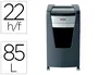 Rexel Destructora de Papel Momentum Extra XP422+ (22 Hojas, Corte Cruzado P-4) Negro-Plata
