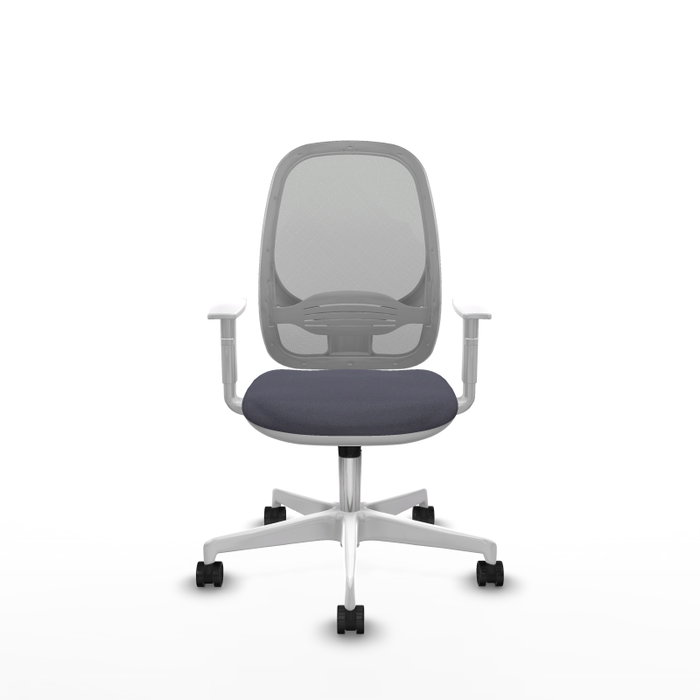 PIQUERAS Y CRESPO Silla de oficina Cilanco con mecanismo Sincro Gris