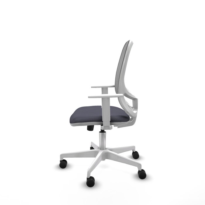 PIQUERAS Y CRESPO Silla de oficina Cilanco con mecanismo Sincro Gris