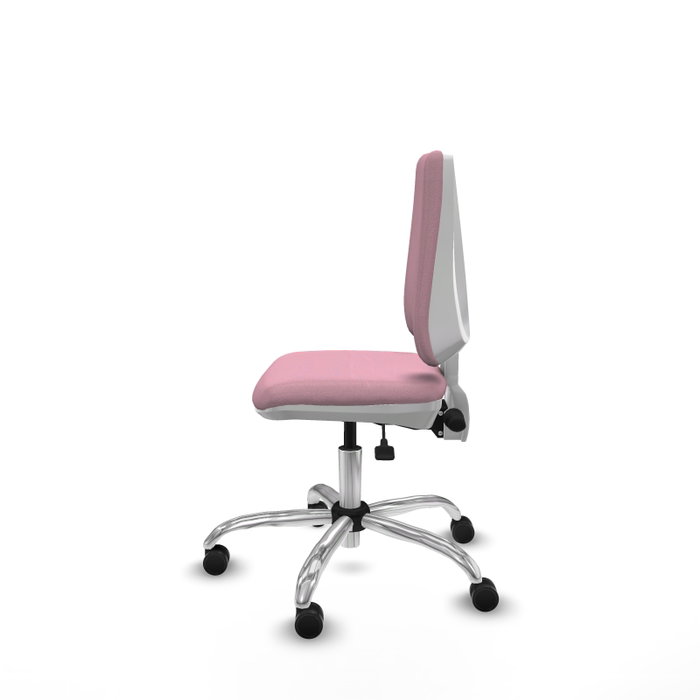 PIQUERAS Y CRESPO Silla de oficina Elche Rosa con mecanismo Asincro