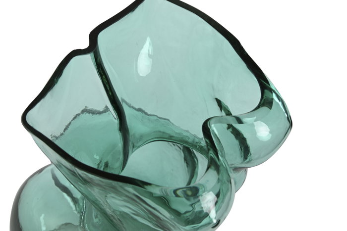 DKD Home Decor Jarrón de Cristal Cuerpo - Pack de 2