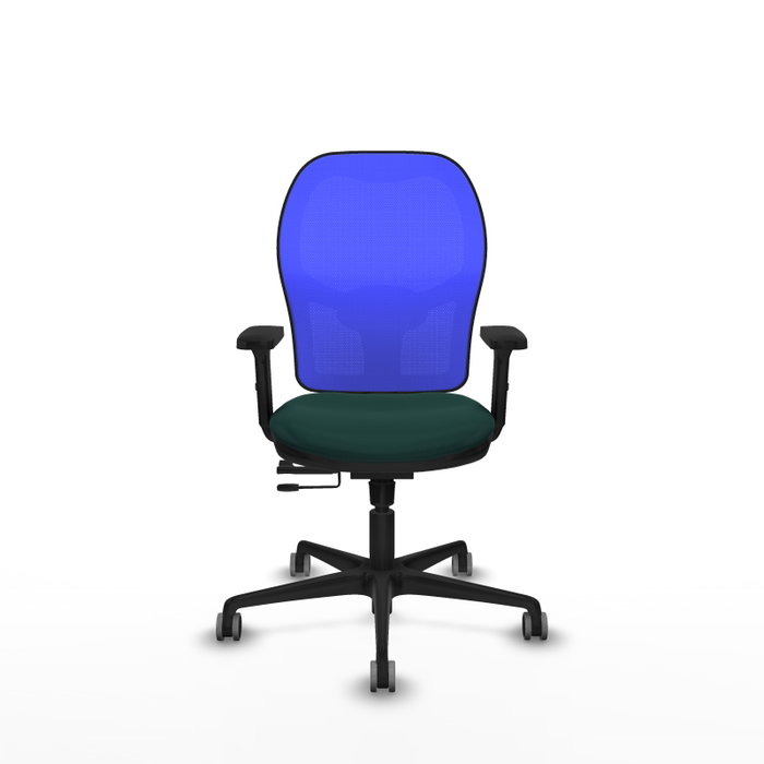 PIQUERAS Y CRESPO Silla de oficina Jorquera Verde botella y Azul PIQUERAS Y CRESPO Silla de oficina Jorquera Verde botella y Azul