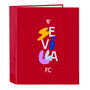 Safta Carpeta Sevilla F.C. de 4 anillas lomo ancho 35mm Folio