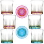 Rcr Cristalleria IT Set 6 Vasos Bajos Mixology Cristalleria IT 360ml Aptos Lavavajillas (2 Unidades)