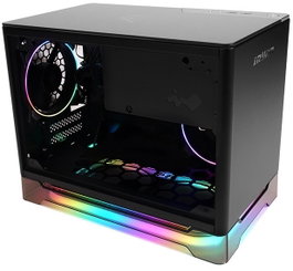 In Win A1 Prime Black Factor Mini-ITX con Fuente de Alimentación 750W 80 Plus Gold