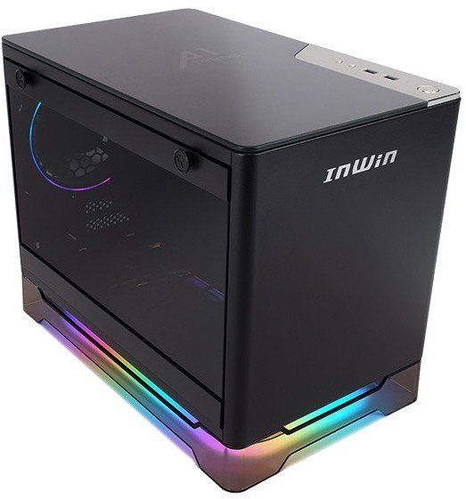 In Win A1 Prime Black Factor Mini-ITX con Fuente de Alimentación 750W 80 Plus Gold
