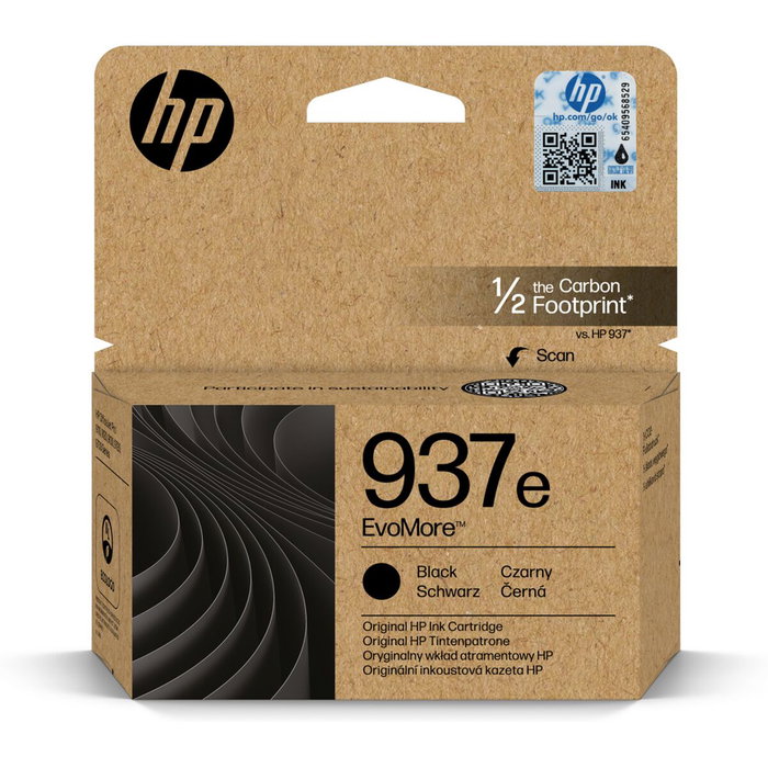 HP Cartucho de Tinta Original EvoMore 937e Negro HP Cartucho de Tinta Original EvoMore 937e Negro