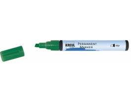 Kreul Rotulador permanente punta de cincel verde 1-5mm