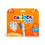 Carioca Baby Marker de 12 unidades colores surtidos con punta extra-gruesa en forma de oso