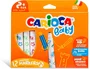 Carioca Baby Marker Estuche de 12 Rotuladores Surtidos con Punta Extra-gruesa