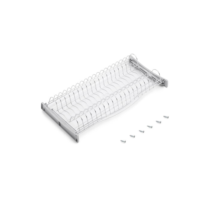 Emuca Escurreplatos Suprastar para módulo 600 mm, Cromado
