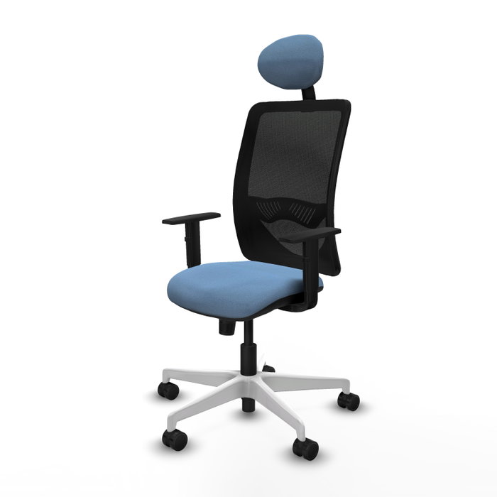 PIQUERAS Y CRESPO Silla de oficina Zulema Azul cielo con mecanismo Sincro PIQUERAS Y CRESPO Silla de oficina Zulema Azul cielo con mecanismo Sincro