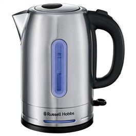 Russell Hobbs 26300-70 Hervidor de Agua Eléctrico con Tecnología de Ebullición Silenciosa, 1.7 Litros