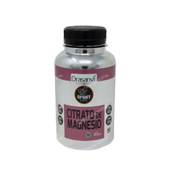 DRASANVI Sport Live Mineral Citrato de Magnesio 90 Comprimidos - Complemento Alimenticio para Deportistas DRASANVI Sport Live Mineral Citrato de Magnesio 90 Comprimidos - Complemento Alimenticio para Deportistas