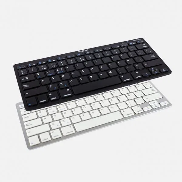 Approx Teclado MX300 Bluetooth Negro QWERTY Español