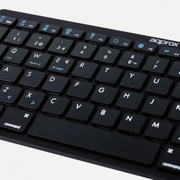 Approx Teclado MX300 Bluetooth Negro QWERTY Español