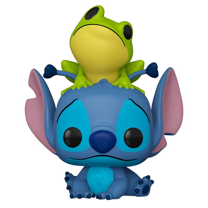 Funko Figura POP Disney Lilo & Stitch - Stitch with Frog Exclusive