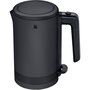 WMF 0413140071 KÜCHENminis Hervidor de Agua Eléctrico 0.8L 1800W, Acero Inoxidable/Negro, Protección Sobrecalentamiento