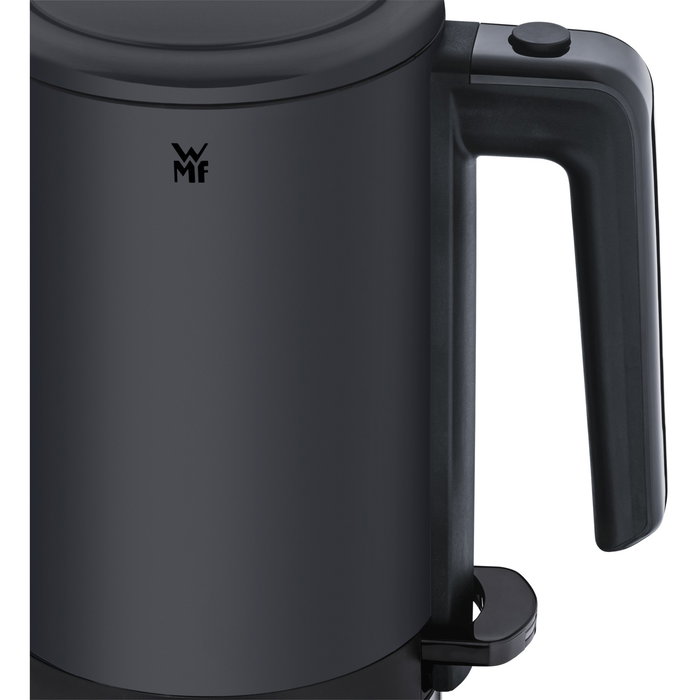 WMF 0413140071 KÜCHENminis Hervidor de Agua Eléctrico 0.8L 1800W, Acero Inoxidable/Negro, Protección Sobrecalentamiento WMF 0413140071 KÜCHENminis Hervidor de Agua Eléctrico 0.8L 1800W, Acero Inoxidable/Negro, Protección Sobrecalentamiento