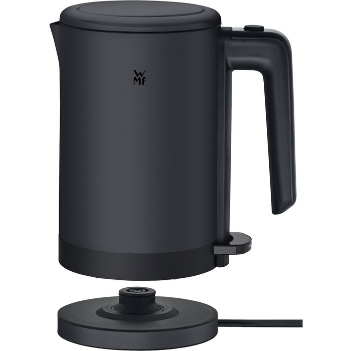WMF 0413140071 KÜCHENminis Hervidor de Agua Eléctrico 0.8L 1800W, Acero Inoxidable/Negro, Protección Sobrecalentamiento WMF 0413140071 KÜCHENminis Hervidor de Agua Eléctrico 0.8L 1800W, Acero Inoxidable/Negro, Protección Sobrecalentamiento