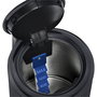 WMF 0413140071 KÜCHENminis Hervidor de Agua Eléctrico 0.8L 1800W, Acero Inoxidable/Negro, Protección Sobrecalentamiento
