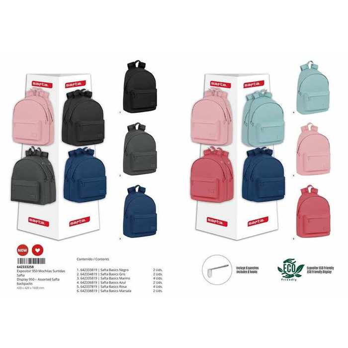 Bolsa Mochila con Cuerdas Safta Negro 42 x 160 x 42 cm