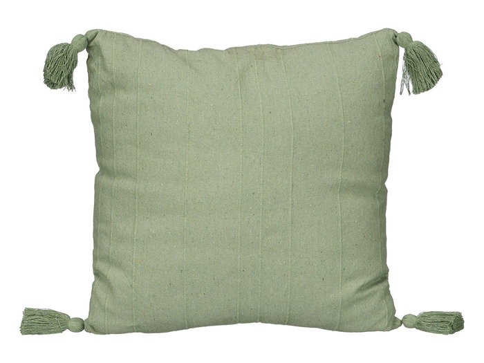 GIFTDECOR Cojín Ever Rayas Menta Verde 45x45cm (Pack de 8)