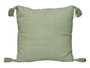 GIFTDECOR Cojín Ever Rayas Menta Verde 45x45cm (Pack de 8)