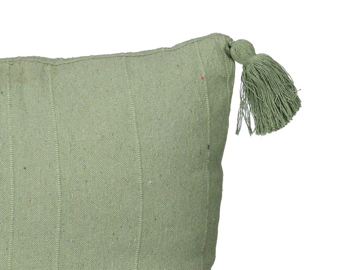 GIFTDECOR Cojín Ever Rayas Menta Verde 45x45cm (Pack de 8)