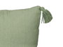 GIFTDECOR Cojín Ever Rayas Menta Verde 45x45cm (Pack de 8)