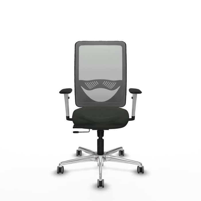 PIQUERAS Y CRESPO Silla de oficina Zulema con mecanismo Sincro/Traslack, Negro y Gris PIQUERAS Y CRESPO Silla de oficina Zulema con mecanismo Sincro/Traslack, Negro y Gris