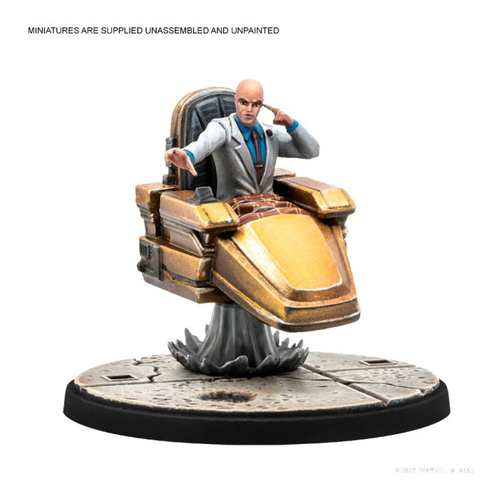 Atomic Mass Games CP151 - Marvel Crisis Protocol: Expansión Profesor X & Shadow King, Miniaturas, Juego de Mesa, 14+, Español