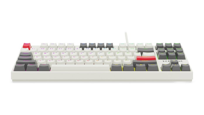 KRUX ATAX PRO RGB Creator Retro Gateron Yellow PRO Teclado Mecánico TKL Layout Polaco