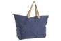 DKD Home Decor Bolso Atlantico Azul Beige 24 x 50 x 60 cm (4 Unidades)