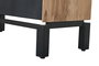 DKD Home Decor Vitrina Alpino Teca santkalp 100 x 185 x 40 cm Marron Negro