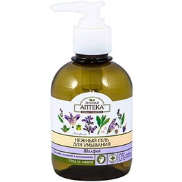 Green Pharmacy Gel Lavado Facial Suave Salvia Y Aceite De Uva 270 Ml